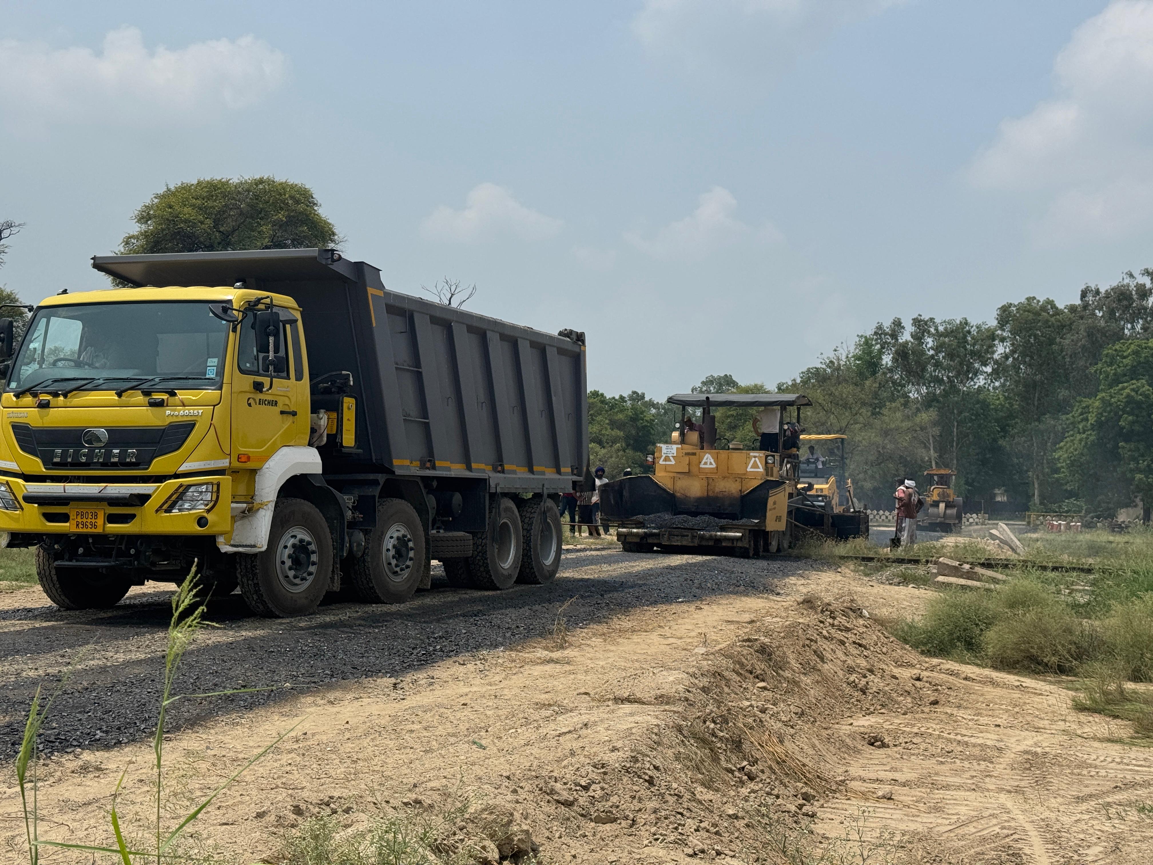 DBM Laying — Bathinda Military Station
